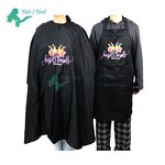 Haircut Cape - Hot Sell Custom Logo Satin Professional Hairdressing Barber and Apron