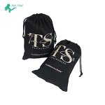 Drawstring Bag - Custom Color Size Printing Logo Velvet Flannel Wholesale
