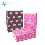 Kraft Paper Bag - Customized Luxury Colorful Printed Tote Reusable with Handle