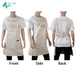 Apron - Household Cleaning PU Custom Logo Print Beauty Salon Waterproof Kitchen