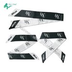 Head Band - Designer Custom Logo Satin Edge Turban for Wigs Virgin Hair