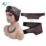 Satin Edge Band - Custom Logo Silk Hair Wraps Cotton Padding Lined Wide