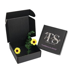 Cosmetic Paper Box - Custom Luxury Cardboard Black Gift Packaging