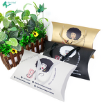 Hair Extensions Packaging Box - Customized Logo Wig Paper Pillow Box for Gift