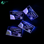 Acrylic Business Card - Customized Luminous Luxury Blank LED Cards