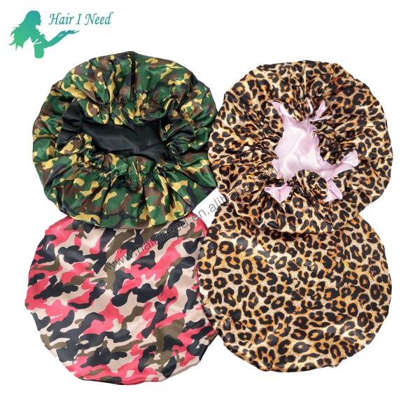 Sleeping Satin Bonnets - Hot Sale Custom Logo Design Double Layer Reversible