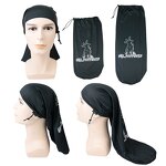 Dread Loc Cap - Designer Long Braid Full Cover Hair Night Sleep with Drawstring