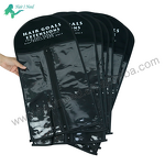 Satin Storage Pouches - Custom Logo Printed Luxury Zipper Bag for Suit Coat