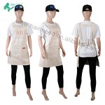 Apron - Household Cleaning PU Custom Logo Print Beauty Salon Waterproof Kitchen