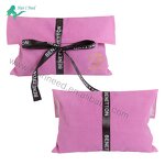 Velvet Gift Bag - Custom Printed Cosmetic Black for Hair Bundle Wig Packaging