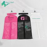 Wig Bags - Low MOQ Custom Logo PVC with Hanger Non Woven Zipper
