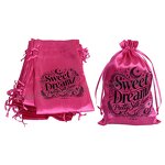 Satin Pouch - Custom Printing Luxurious Ribbon Drawstring with Satin Lining
