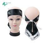 Head Band - Designer Custom Logo Satin Edge Turban for Wigs Virgin Hair