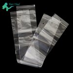 Hair Extension Packaging Bag - Plastic Closure Self Sealing Adhesive Transparent