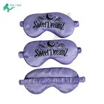 Satin Eye Mask - Wholesale Custom Logo Soft Breathable Blackout Sleep for Women Men