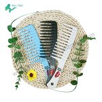 Hair Comb - Customized Printed Salon Detangling Professional Wide Tooth Plastic
