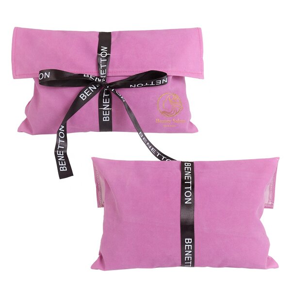 Velvet Gift Bags - Luxury Custom Logo Envelope for Jewelry Hair Extension Wig