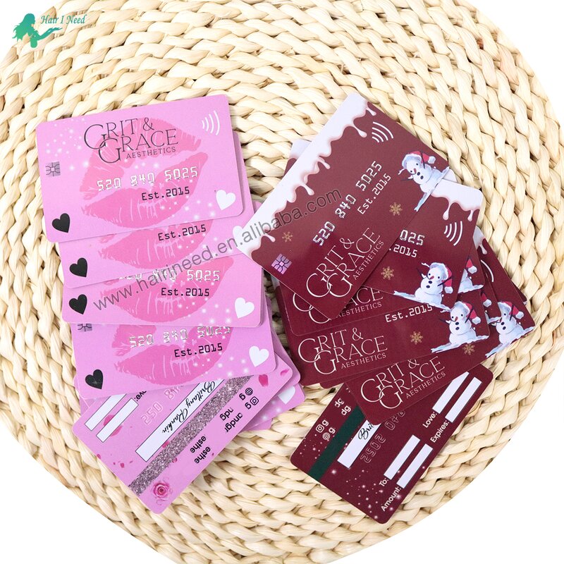 PVC Plastic Card - Custom Logo Waterproof Luxury Business Gift Cards