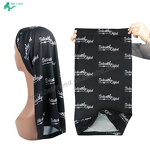 Dreadlock Cap - Unisex Custom Logo Polyester Tube Bands Hood Turban for Men