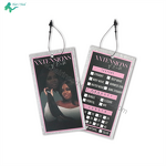 Hang Tag - Fancy Custom Wig Bundle Swing for Clothing Garments Hair Extensions