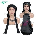 Satin Bonnet - Wholesale Luxurious Large Silk Long Bonnet for Sleeping