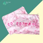 Satin Bag - Customize Zipper with Logo for Hair Packaging Jewelry Storage Pouch
