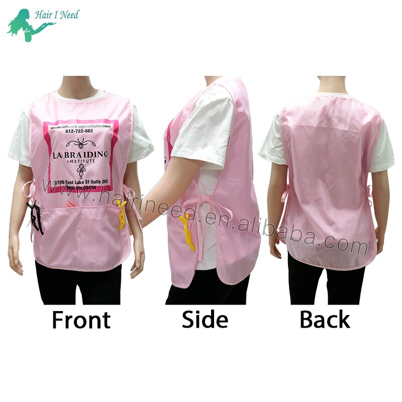 Apron - Wholesale Custom Logo High Quality Pink for Barber Shop Printed