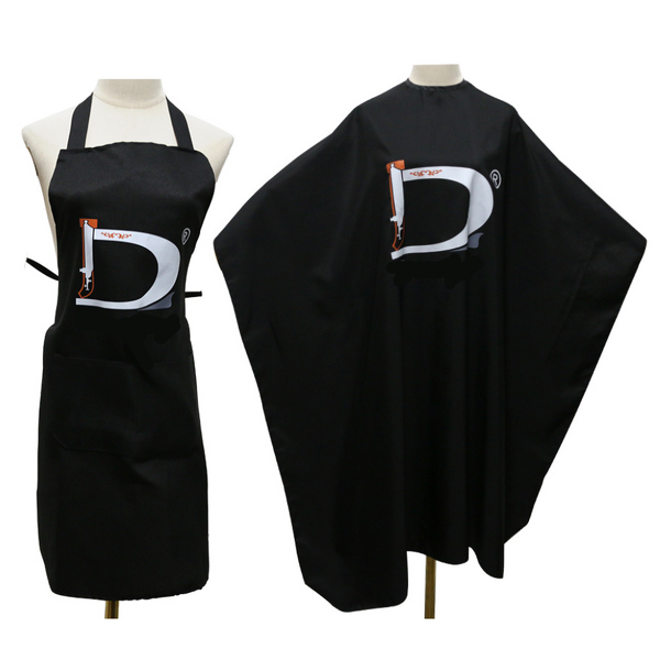 Barber Cape - Custom Logo Design Barbershop Apron with Pocket