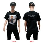 T-Shirt - Low MOQ Custom Pure Cotton Hair Salon Working Short Sleeve Unisex