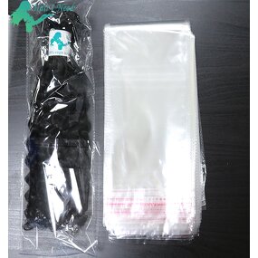 Plastic Bag - Sealed Transparent for Hair Bundle Packaging Dustproof
