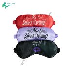 Sleep Eye Mask - Wholesale Customizing Logo Private Label Satin Adjustable Silk