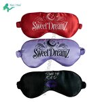 Sleep Eye Mask - Wholesale Customizing Logo Private Label Satin Adjustable Silk