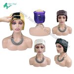 Satin Head Wrap - Customize Design Headband Padding Cotton Lined Warm Women