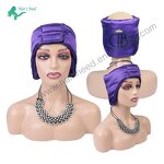 Satin Edge Band - Custom Logo Silk Hair Wraps Cotton Padding Lined Wide