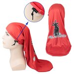 Dreadlocks Cap - Adjustable Customized Logo Printed for Men Women Long Bonnet