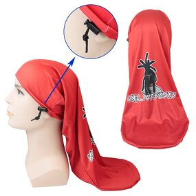 Dreadlocks Cap - Adjustable Customized Logo Printed for Men Women Long Bonnet