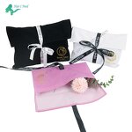 Satin Envelope Bag - Custom Logo Silk with Bow for Wigs Hair Extensions Packaging