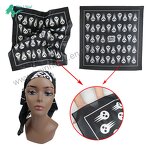 Cycling Headwear - Wholesale Custom Silk Head Scarves Magic Wrap Square Bandana