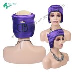 Satin Head Wrap - Customize Design Headband Padding Cotton Lined Warm Women