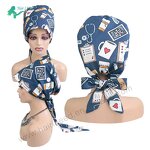 Surgical Hats Manufacturer - Custom Logo Fashionable Printed Easy Adjust for Men Women