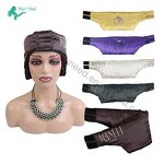 Satin Head Wrap - Customize Design Headband Padding Cotton Lined Warm Women
