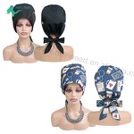 Surgical Hats Manufacturer - Custom Logo Fashionable Printed Easy Adjust for Men Women