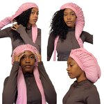 Pantyhose Sleeping Bonnet - Custom Logo Elastic Fabric for Long Hairstyles DreadLocks