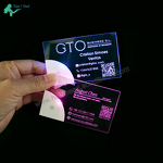 Acrylic Business Card - Customized Luminous Luxury Blank LED Cards