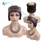 Satin Edge Band - Custom Logo Hair Wraps Cotton Padding Lined Wide Head Wrap