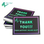 Greeting Card - Custom Logo Printing Business Thank You for Small Business