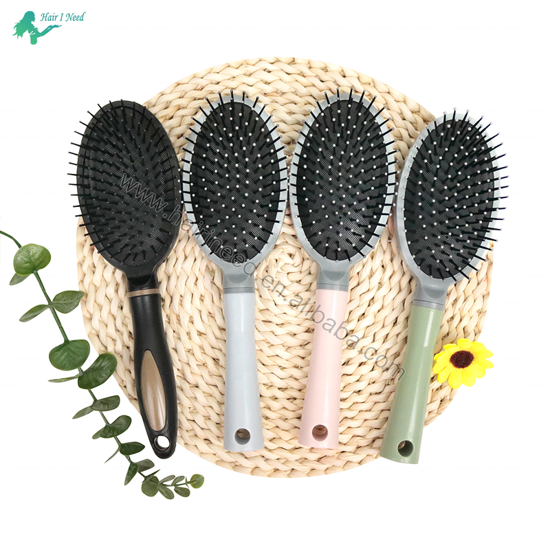 Hair Brush - Custom Logo Print Plastic Air Cushion Comb for Smoothing Massage
