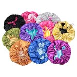 Satin Bonnet - Stock Color Sleep Double Layer Silky Reversible for Women