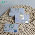 PVC Plastic Business Cards - Custom Logo CR80 Card Size Printing Holographic