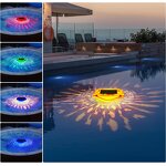 Solar Rechargeable Bathroom Light - Multifunctional Baby Bath Light